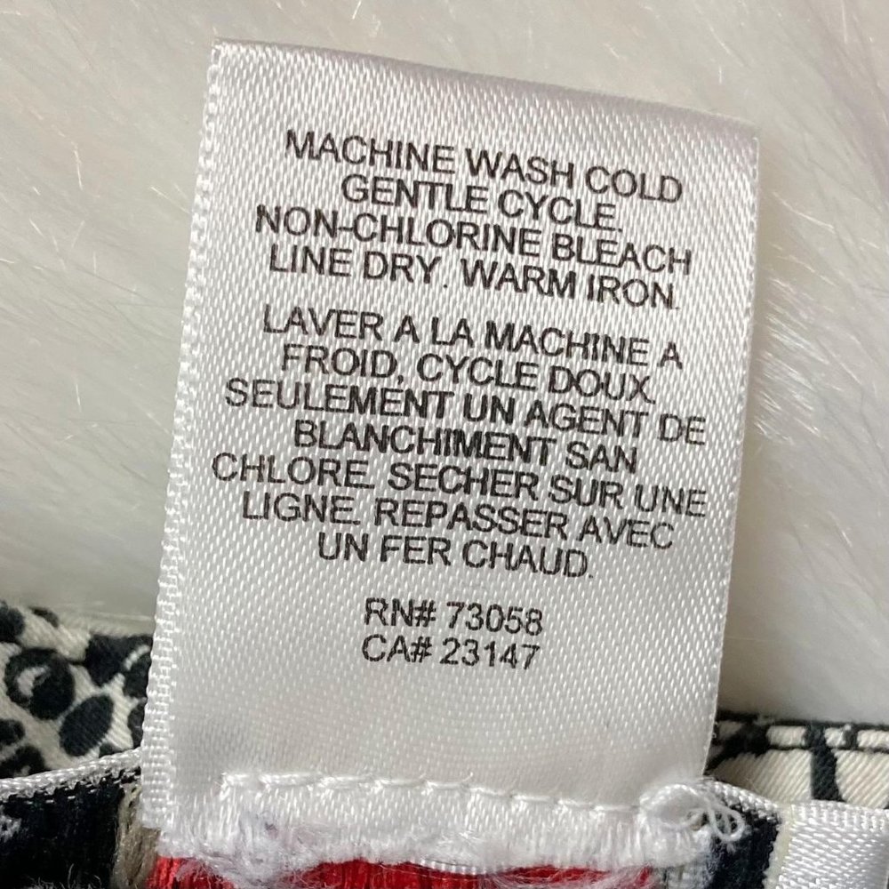 Talbots Petites - 4 - Monochrome Patchwork Capris - image 3